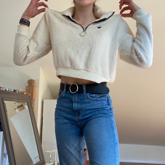 Zaful Tops - Quarter Zip